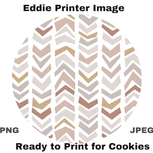 EDDIE Bild Chevron Cookie Muster für Eddie Drucker Bild Chevron BarTender File Buntes Chevron Bild für Cookie Hintergrund Eddie JT277