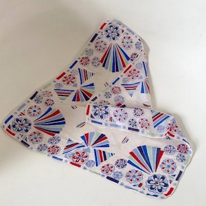 Art Deco 1920s  Geometric Silk pocket Square scarf handkerchief Geometric design flapper accessories