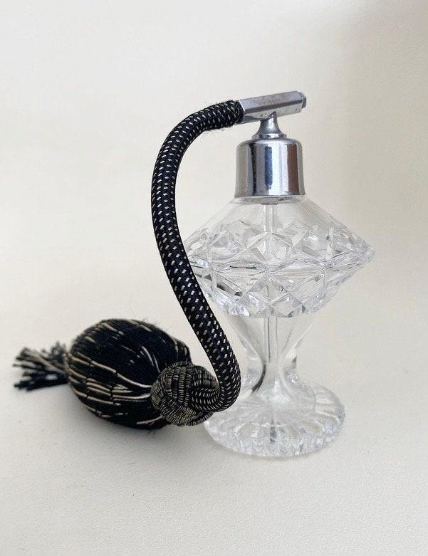 【 C.BauRy制作 】　セラミック貴族胸像　19世紀後期 Vtg Rare Bohemia Crystal Made In Czechoslovakia Decanter, 6