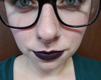 12g septum ring etsy
