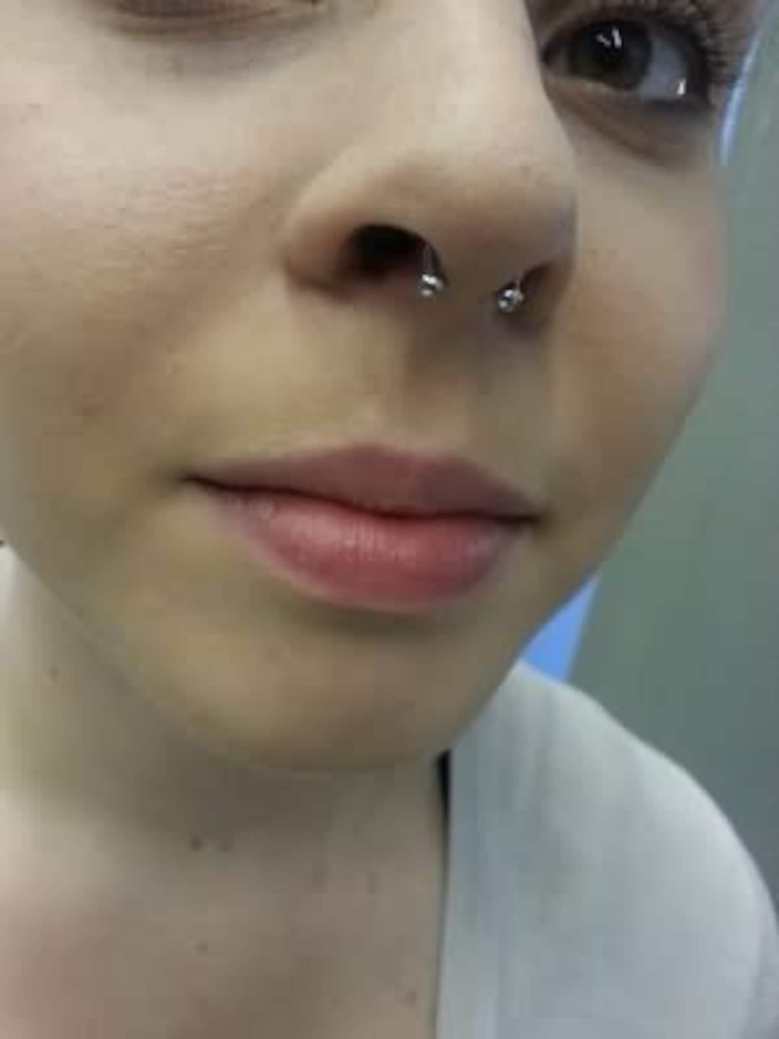 14g 6mm 1/4 Tiny Septum Ring. 