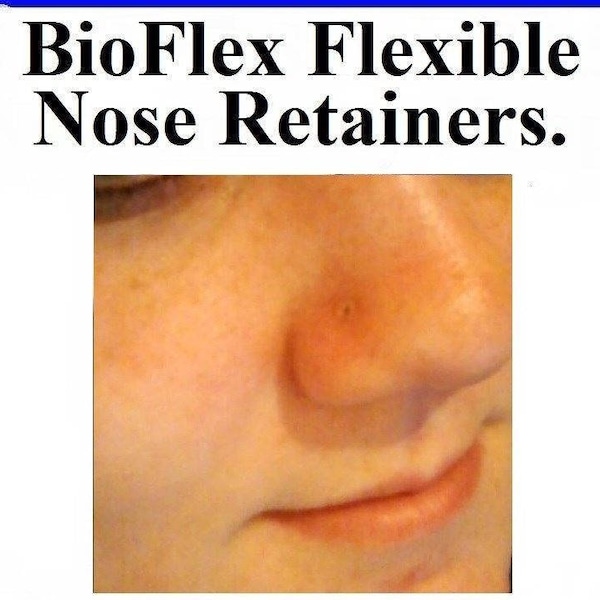 18g Bone BIO FLEX Nose Retainer Buy One Get One Free,