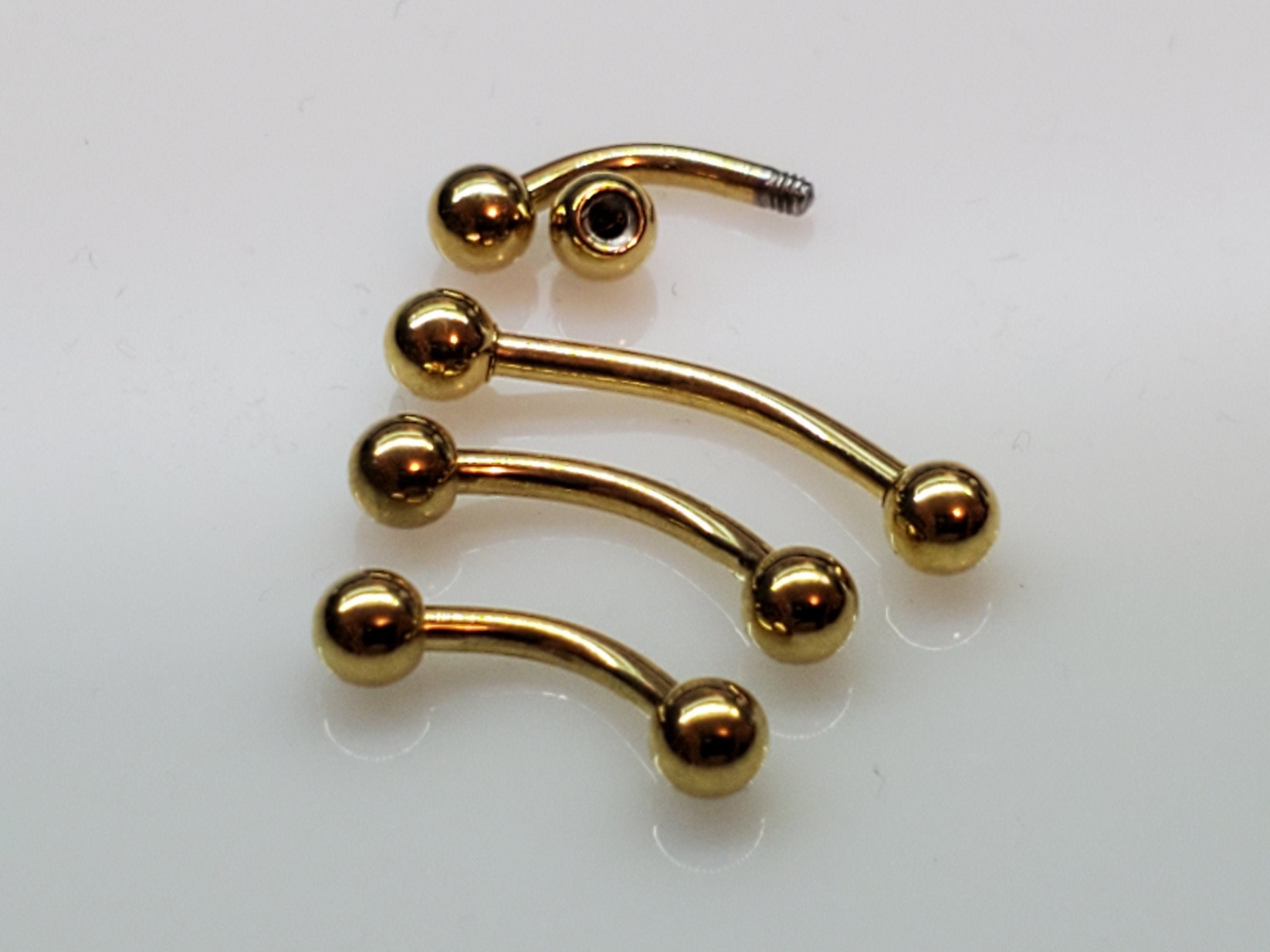 16G Eyebrow Ear Navel Belly Lip Ring Body Piercing Jewelry 8mm Surgical Stainless 16G Eyebrow Ear Navel Belly Lip Ring Body Piercing Jewelry 8mm Surgical Stainless