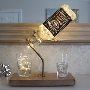 Bottiglia Jack Daniels Light (1L). Regalo di whisky unico per la casa