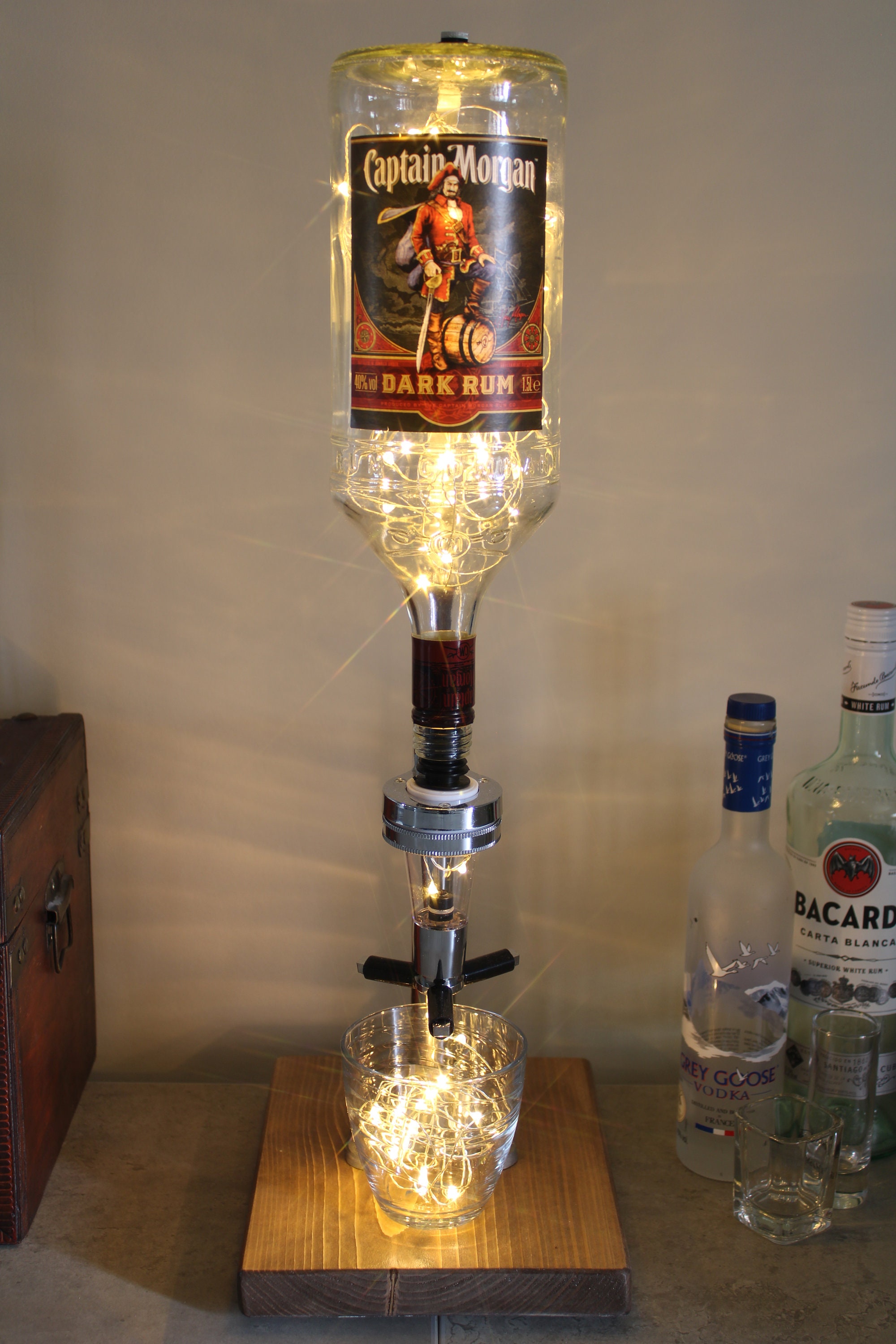 Captain Morgan Light - Etsy