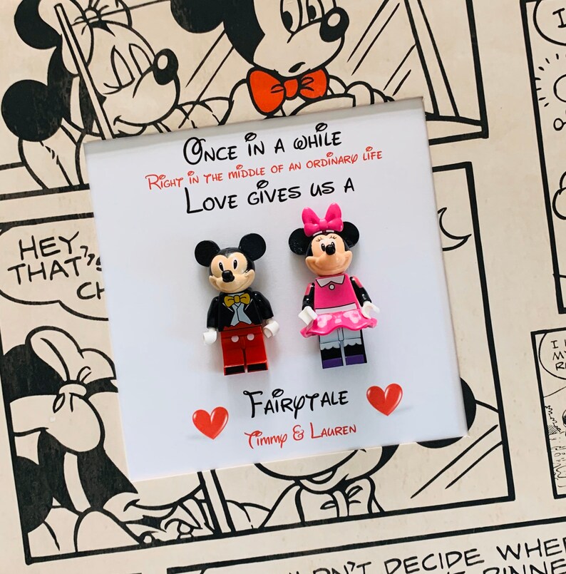 Personalised Disney Picture Frame Disney Characters Etsy