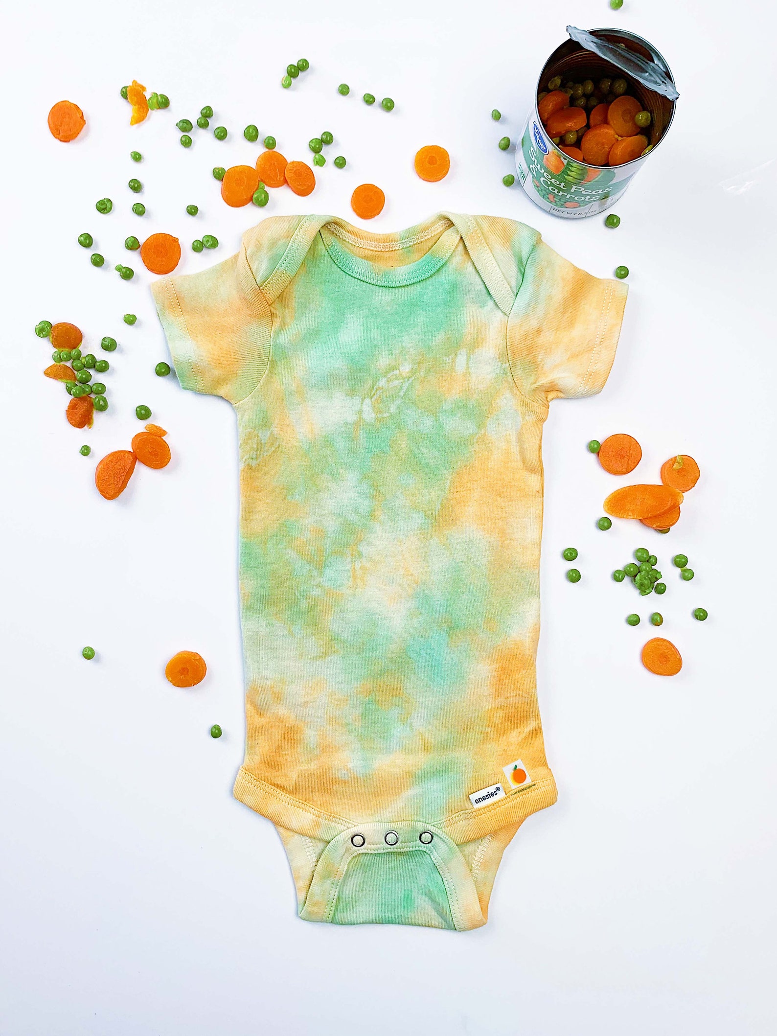 Organic Cotton Baby Onesies Handdyed Tie Dye Baby Etsy