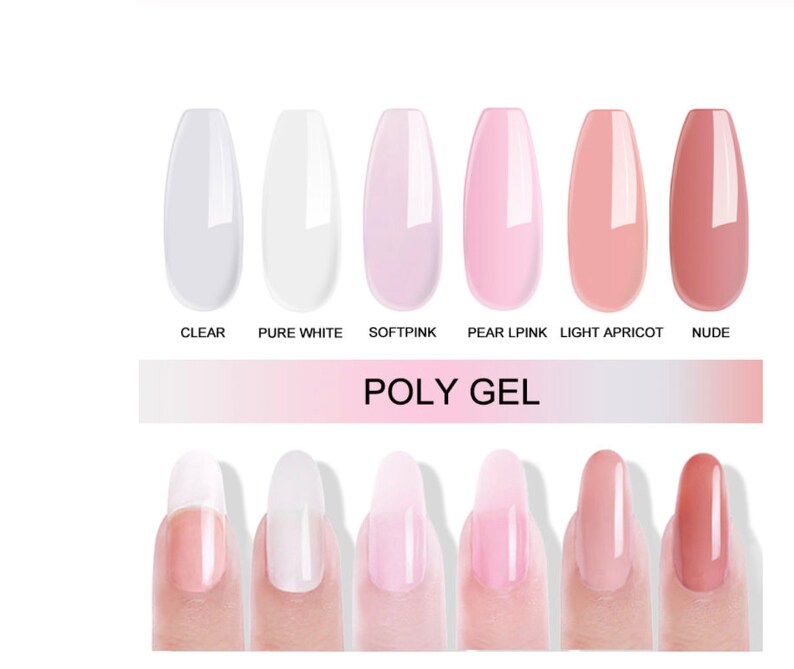 Polygel Nail Kit Tube Polygel Nail Set Polygel nail tube Etsy