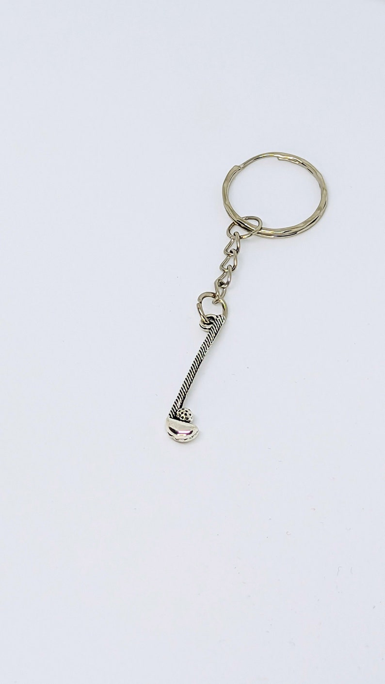 Golf keyring, golf gift for dad, stocking fillers for men,birthday gift image 7