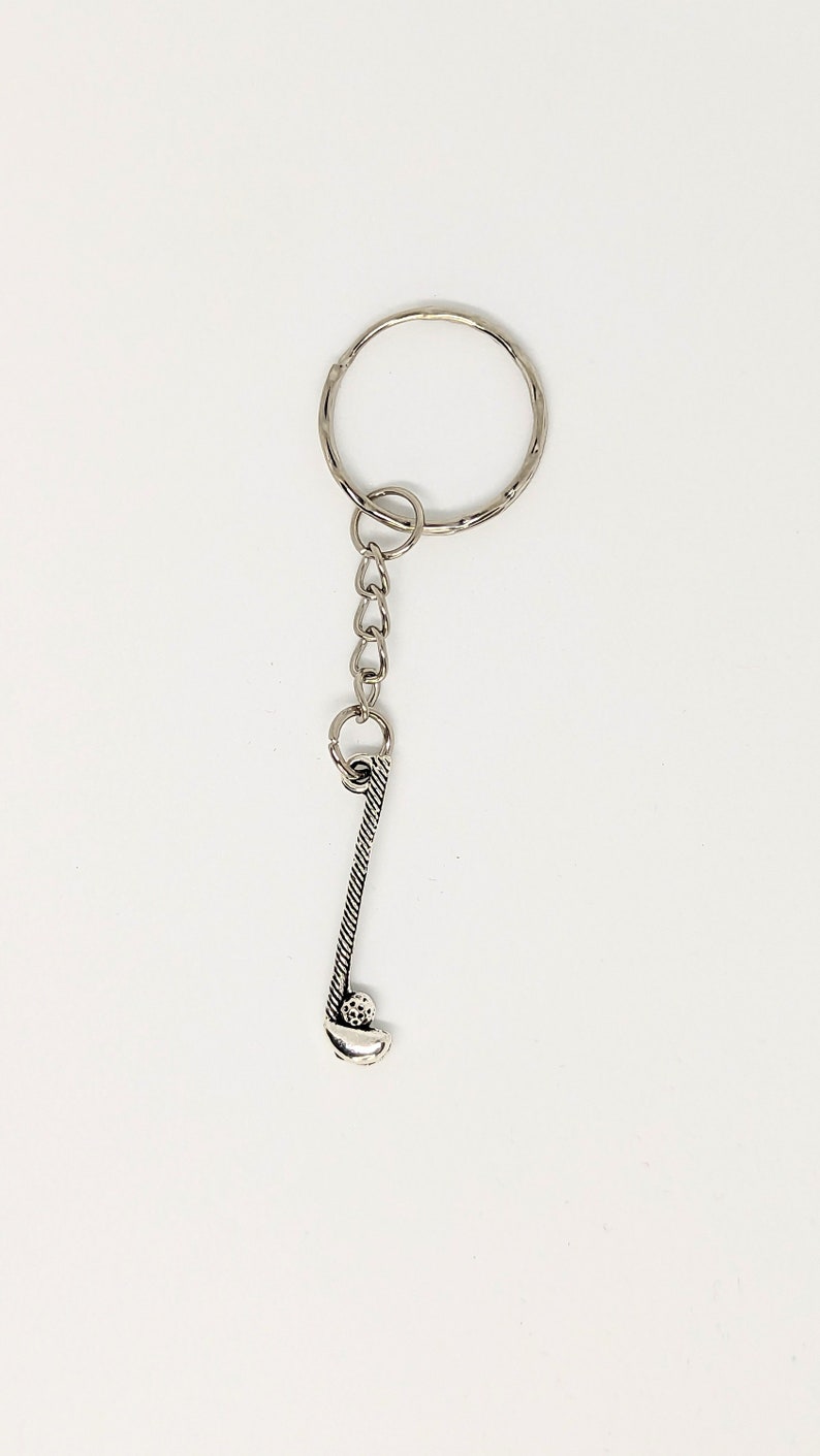 Golf keyring, golf gift for dad, stocking fillers for men,birthday gift image 4