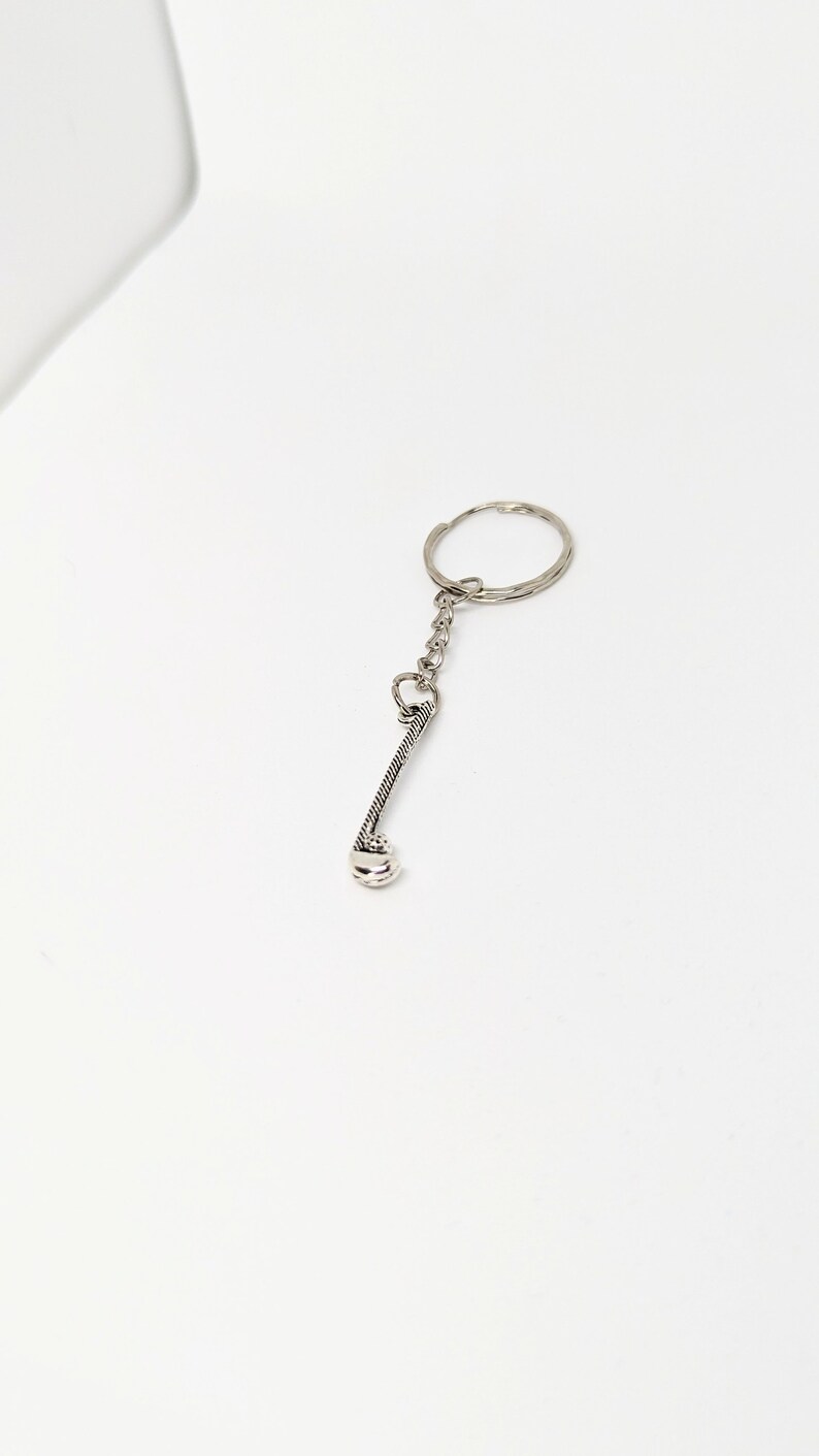 Golf keyring, golf gift for dad, stocking fillers for men,birthday gift image 3