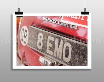 ラリーモンテカルロNo.37 モリスミニクーパーの看板サイズ16