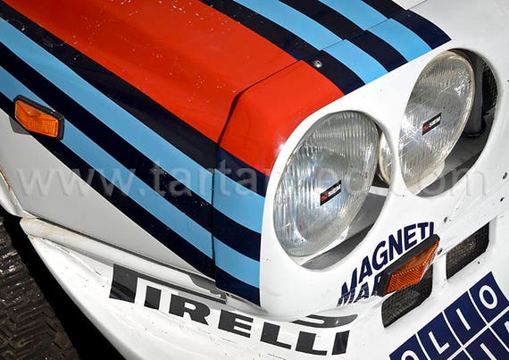 Canvas Print from Original Photograph of a Lancia Delta S4 Group B Rally Car, A4 or A3 Fine Art Giclee