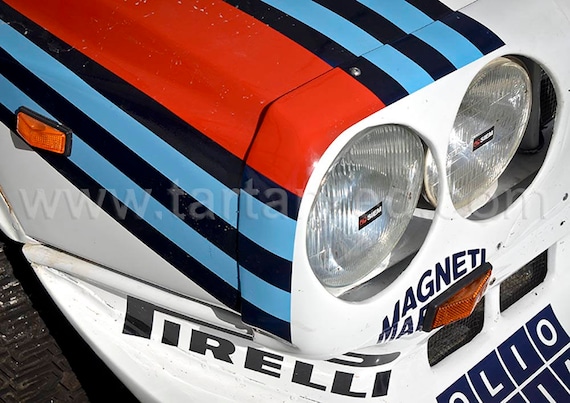 Lancia Delta S4 Group B Rally Car, A2 or A1 Fine Art Giclee Canvas Print from Original Photograph by Marcus Pomfret