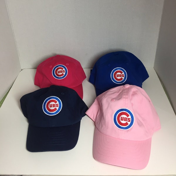 Chicago Cubs Toddler baseball Hat, Toddler Baseball cap, Cubs Kids Baseball Cap, Childs Cubs Hat. Toddler hat, Toddler Baseball cap