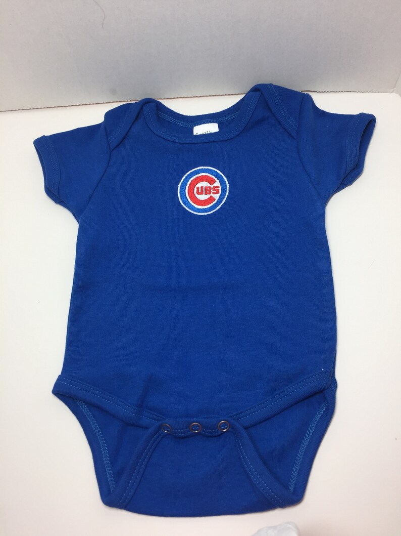 Chicago Cubs Onesie Infant clothing Baby Onesie Baby Etsy