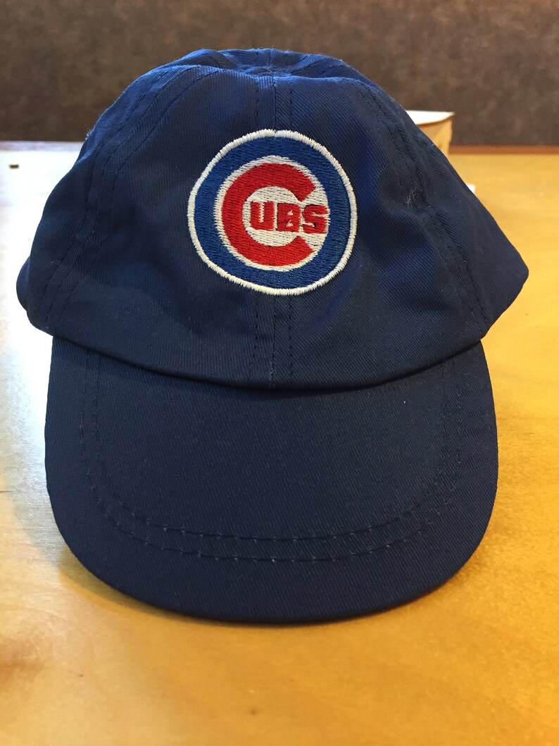 Chicago Cubs Infant Cap Chicago Cubs Baby Hat Baby Boy Cubs Etsy