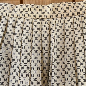 Chanel Logo Skirt 