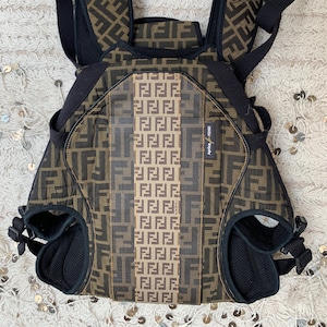 Vintage FENDI FF ZUCCA Monogram Baby Carrier Etsy