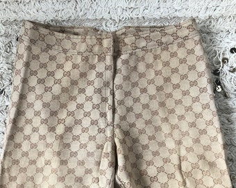 gucci monogram jeans