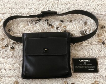 chanel inspired fanny pack