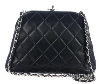 Chanel Vintage Quilted Frame Bag