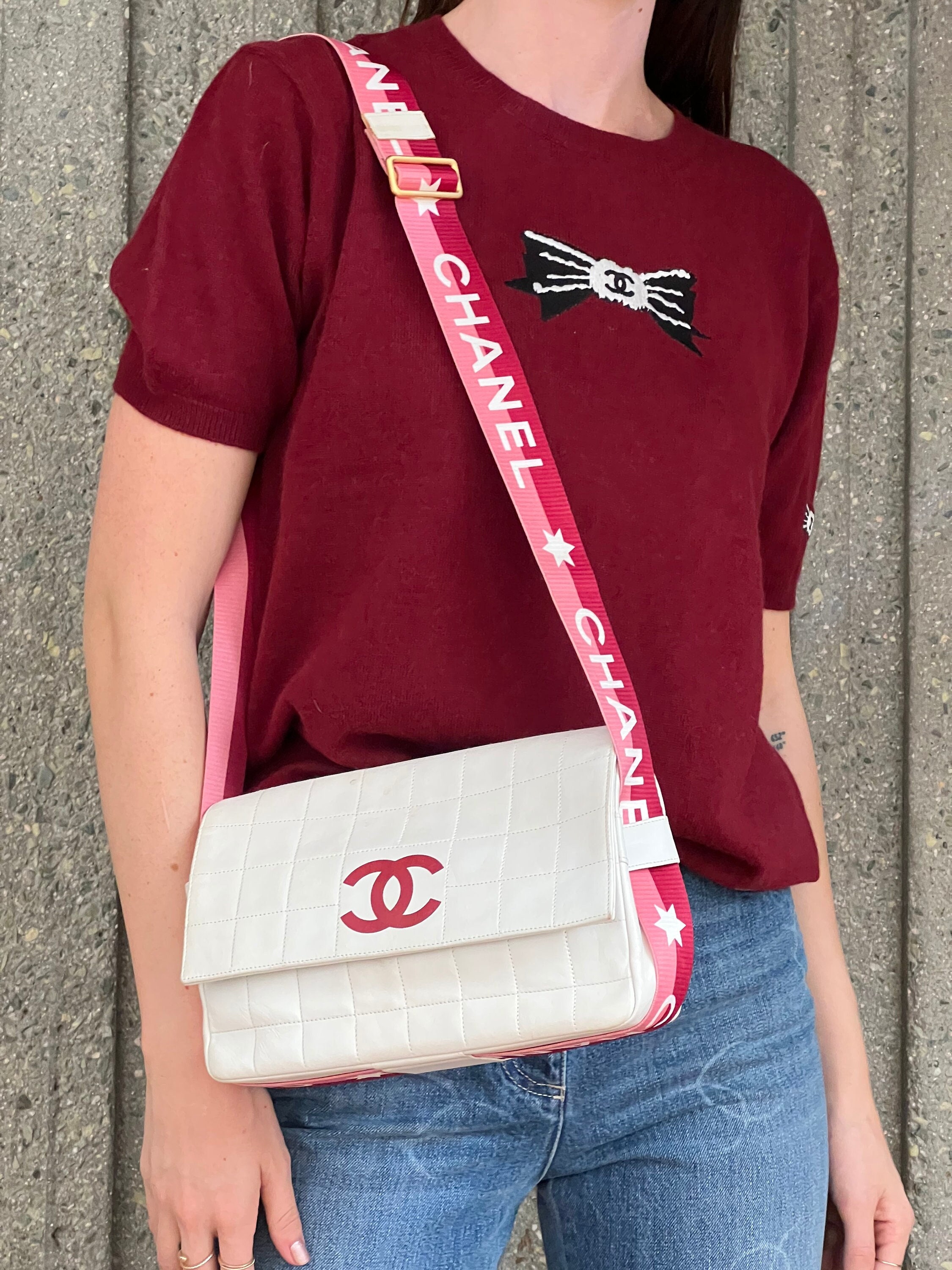 Red Chanel Bag Etsy Singapore