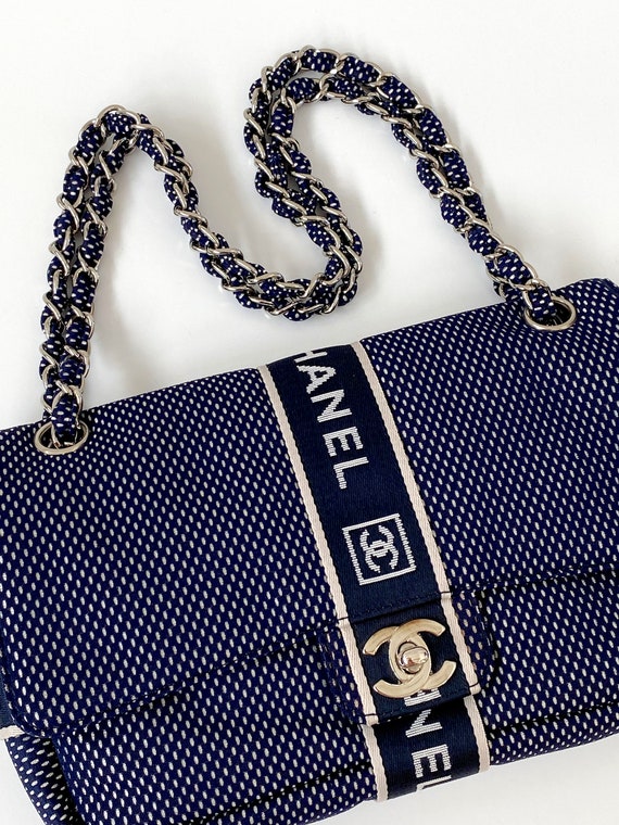 Mesh chanel online bag