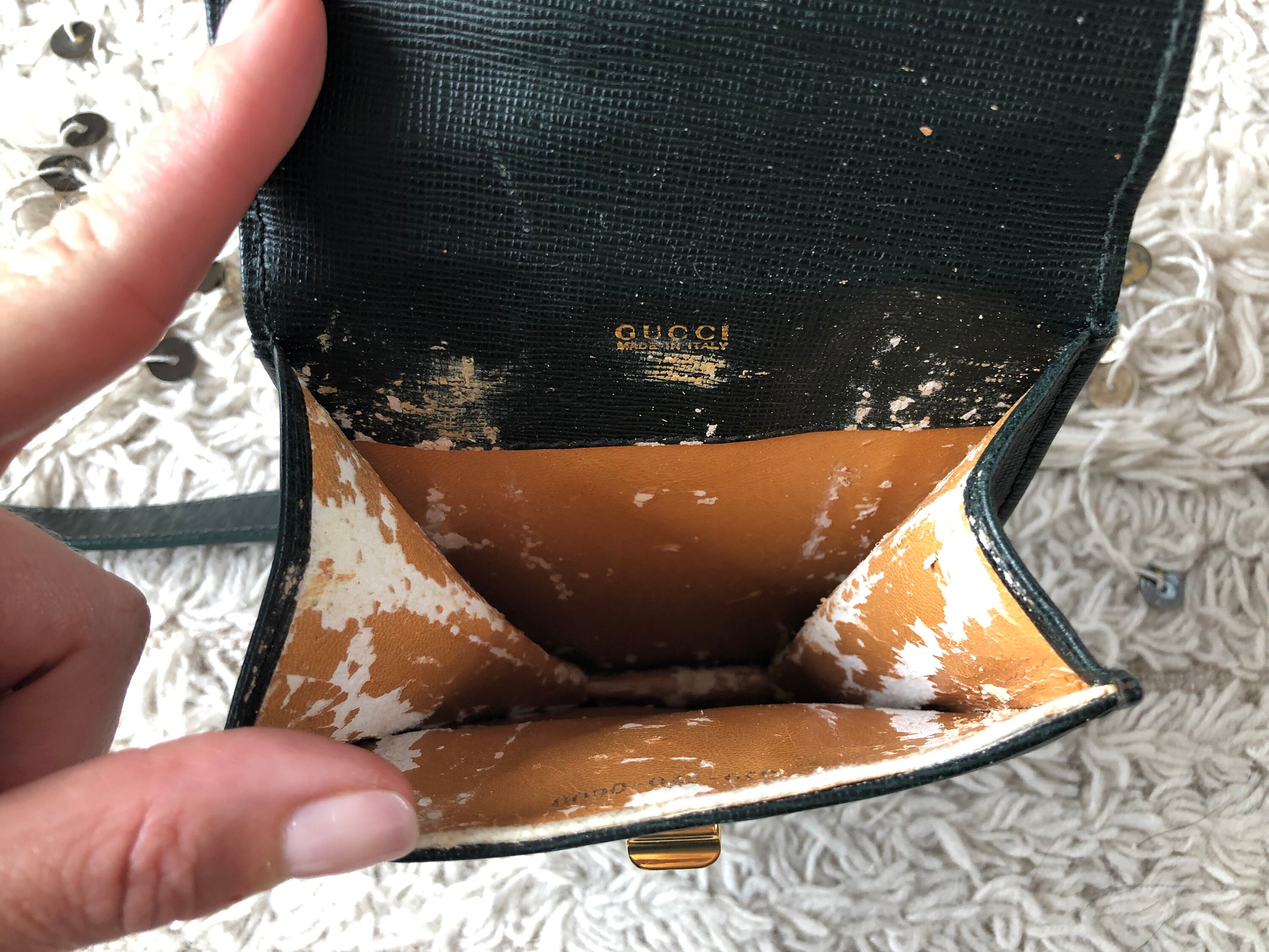 Green gucci shop fanny pack