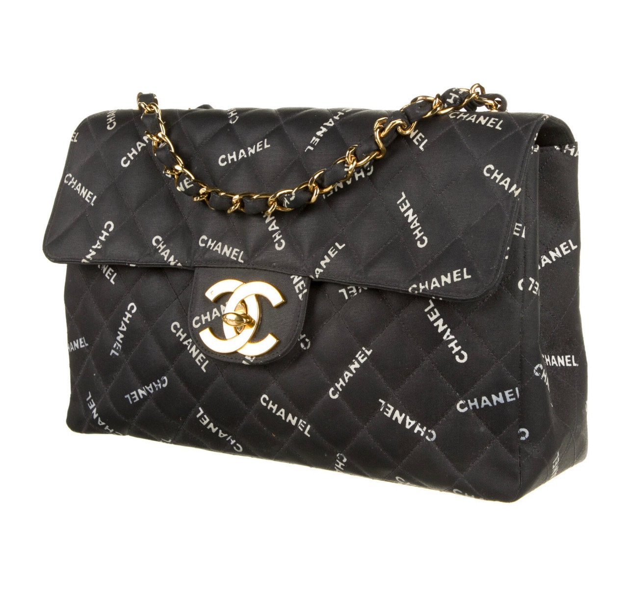 all black chanel bag new