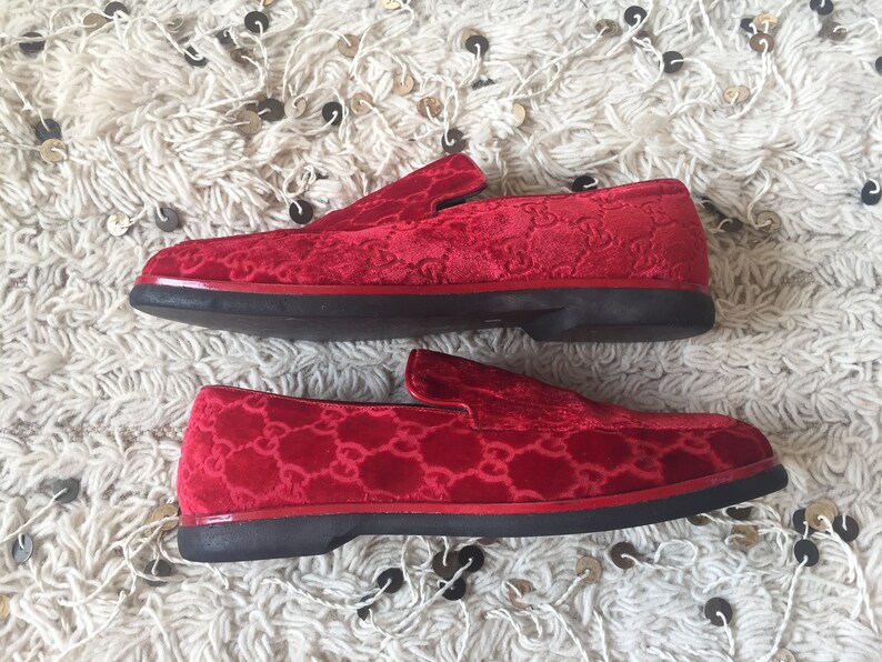 gucci monogram ballet flats