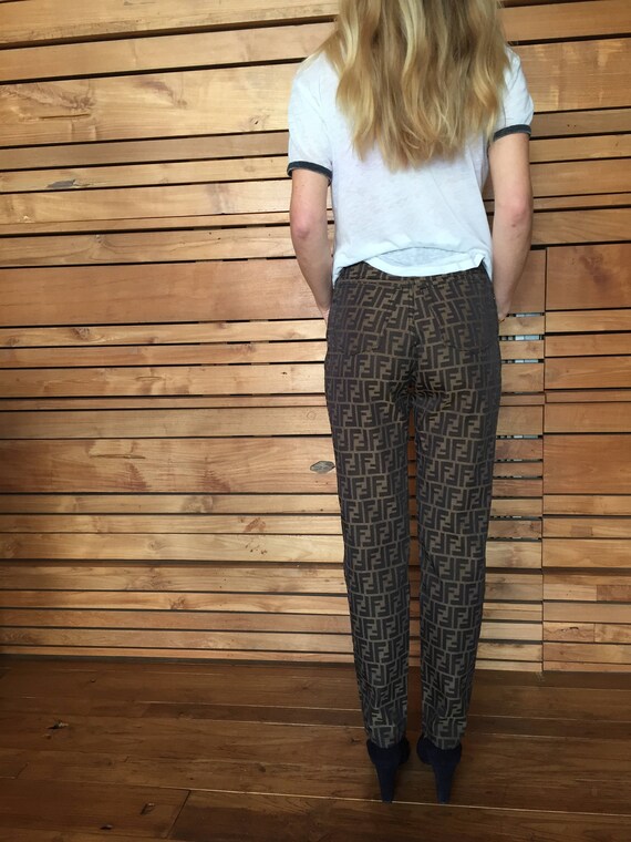 fendi zucca pants