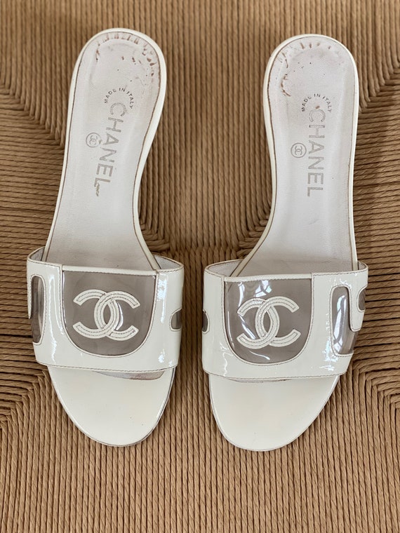 chanel slip on shoes