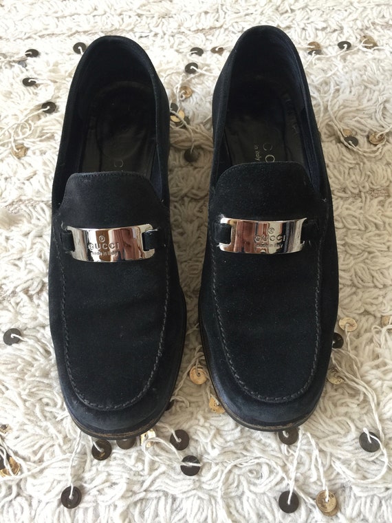 gucci monogram loafers