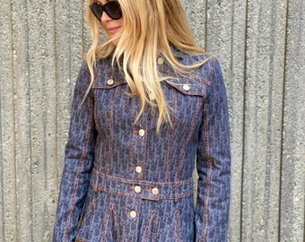 Christian Dior ガリアーノ期 プリーツギャザー トレンチジャケット Christian Dior ガリアーノ期 プリーツギャザー トレンチジャケット