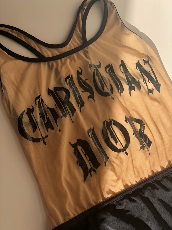 Christian Dior ディオール　ヴィンテージ水着　ガリアーノ Brand New Vintage Christian Dior By Galliano Swimsuit Bikini