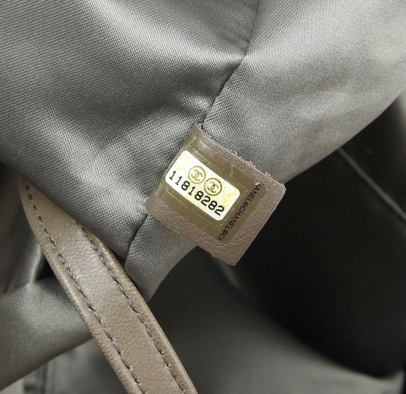 Chanel Vintage Chanel Black Quilted Leather Fringe Shoulder Bag Gold
