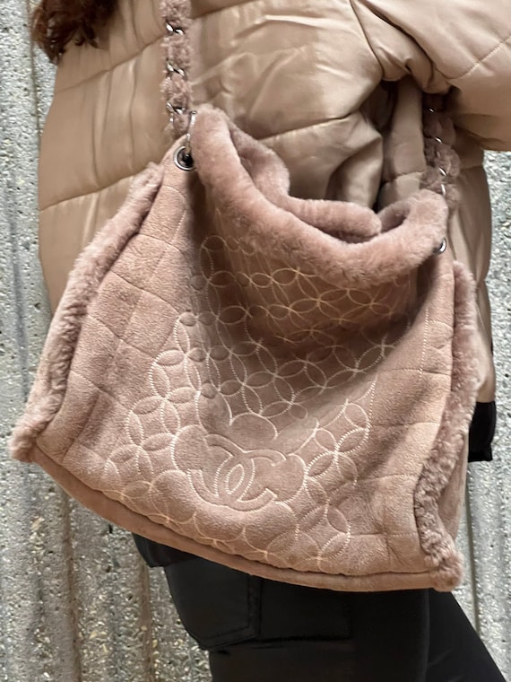 Chanel 1990s Cream Quilted Vanity Bag · INTO