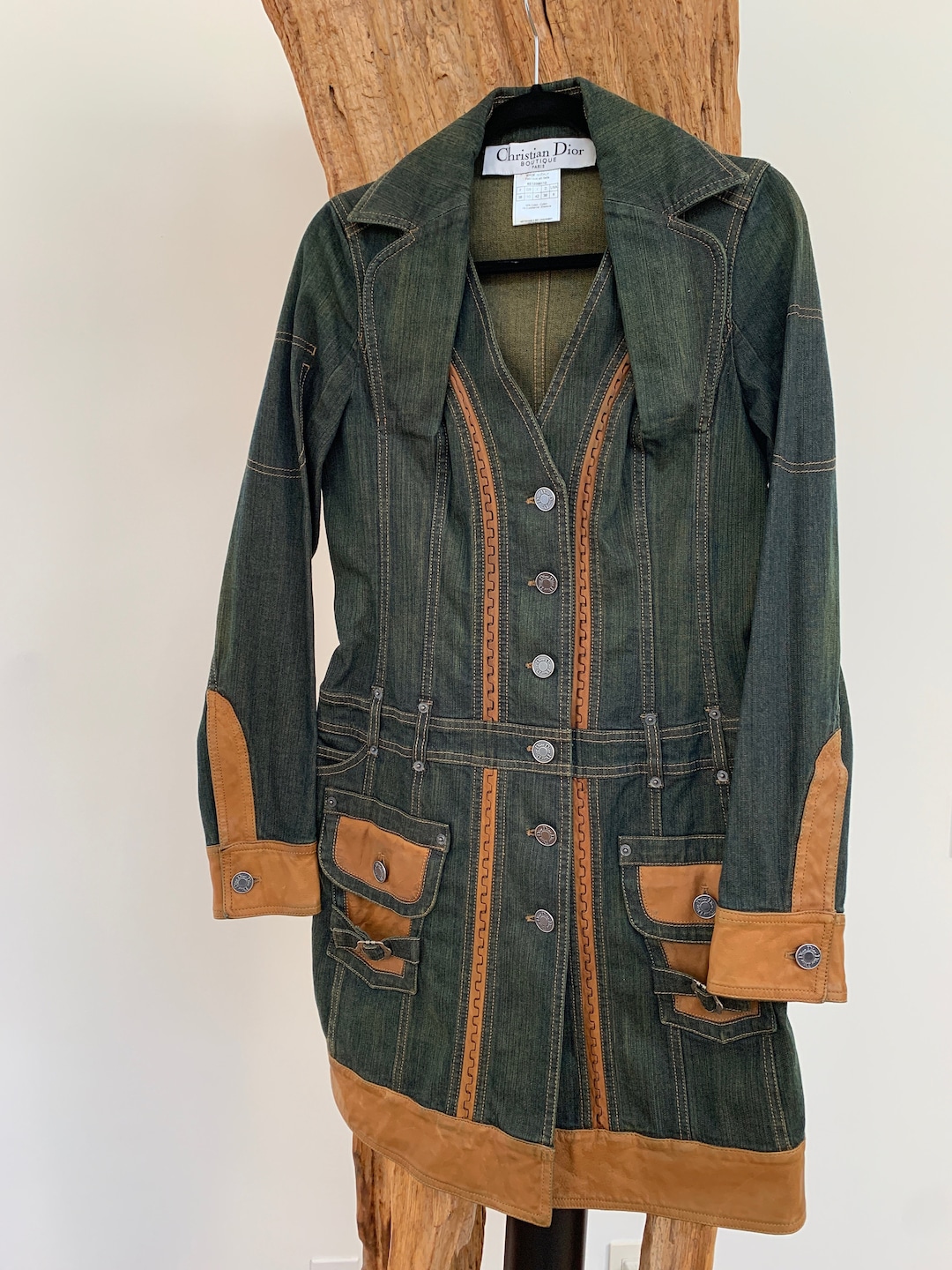 Vintage 90's CHRISTIAN DIOR Paris John Galliano Monogram Vintage 90's CHRISTIAN DIOR Paris John Galliano Monogram