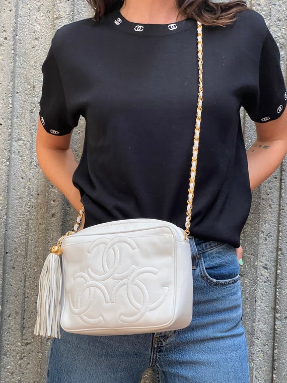 Chanel VINTAGE Leather Crossbody/Shoulder – N'Used