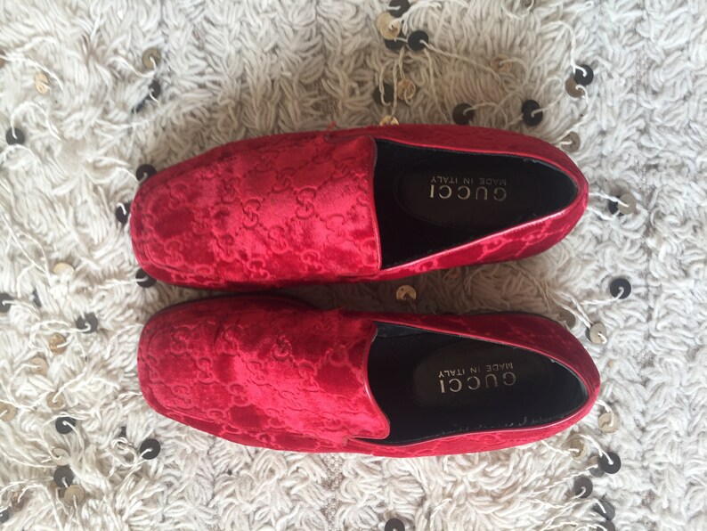 gucci monogram ballet flats