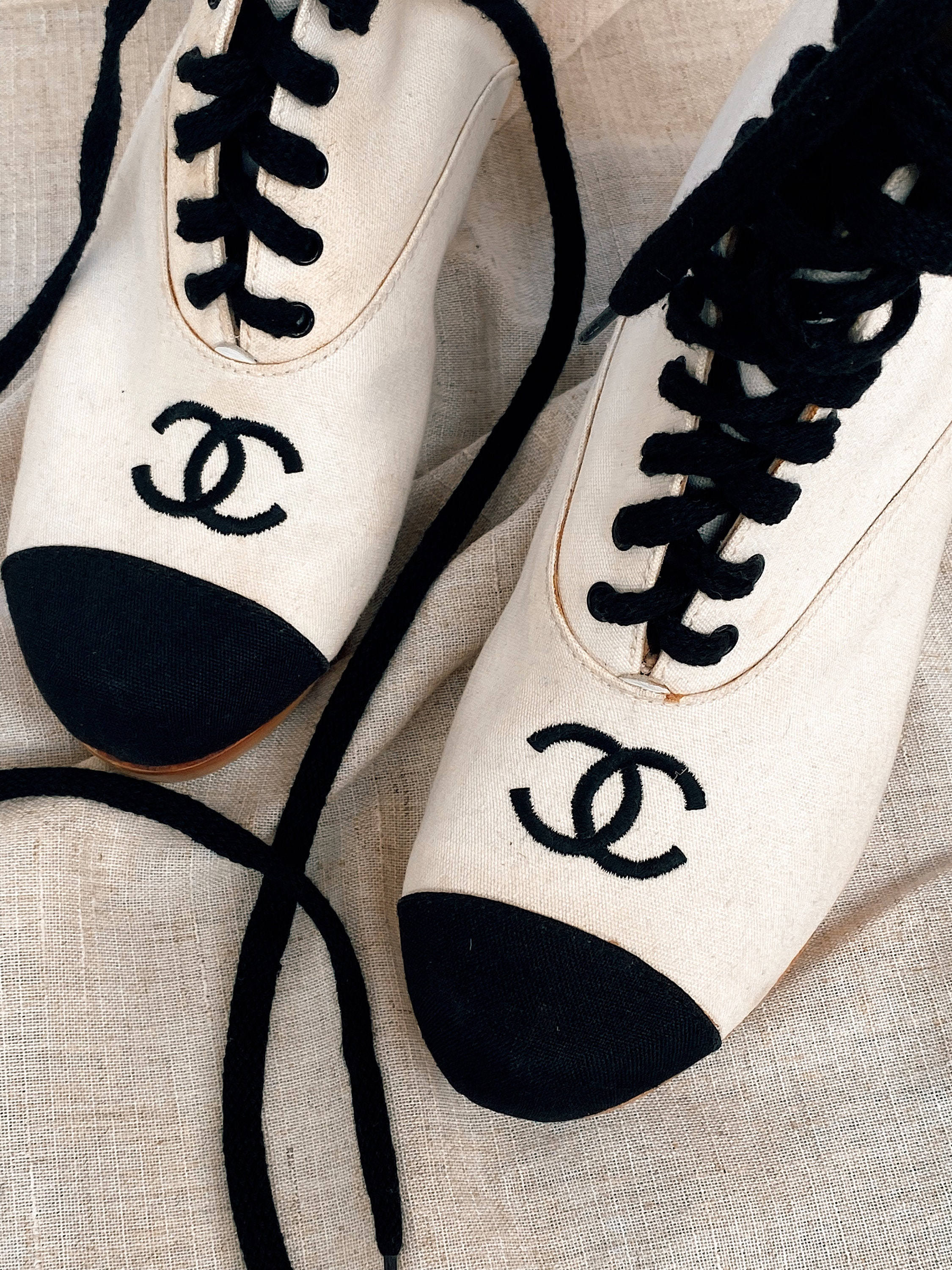 Buy Chanel Lace up Shoe Online In India -  India