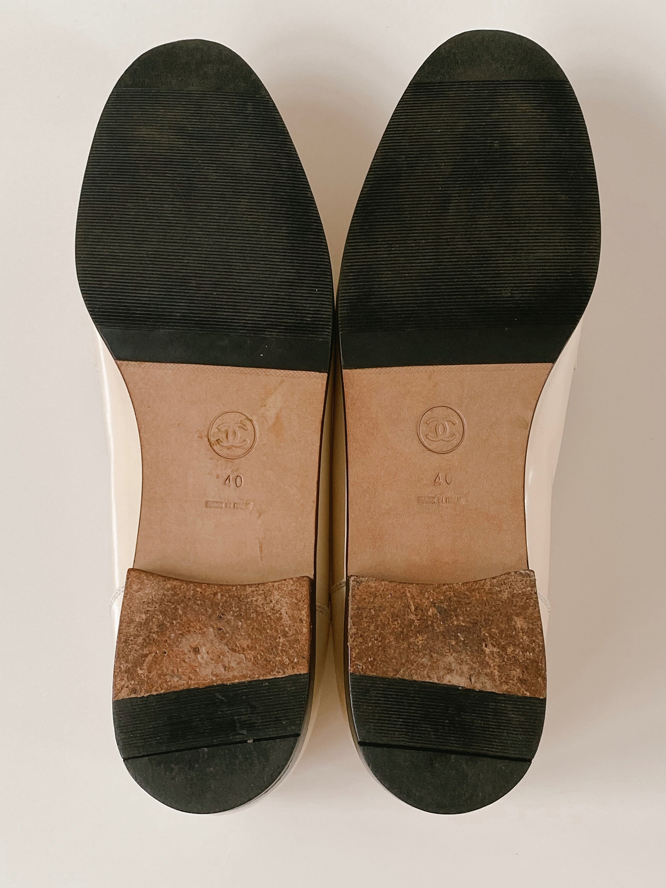 chanel turn lock loafer