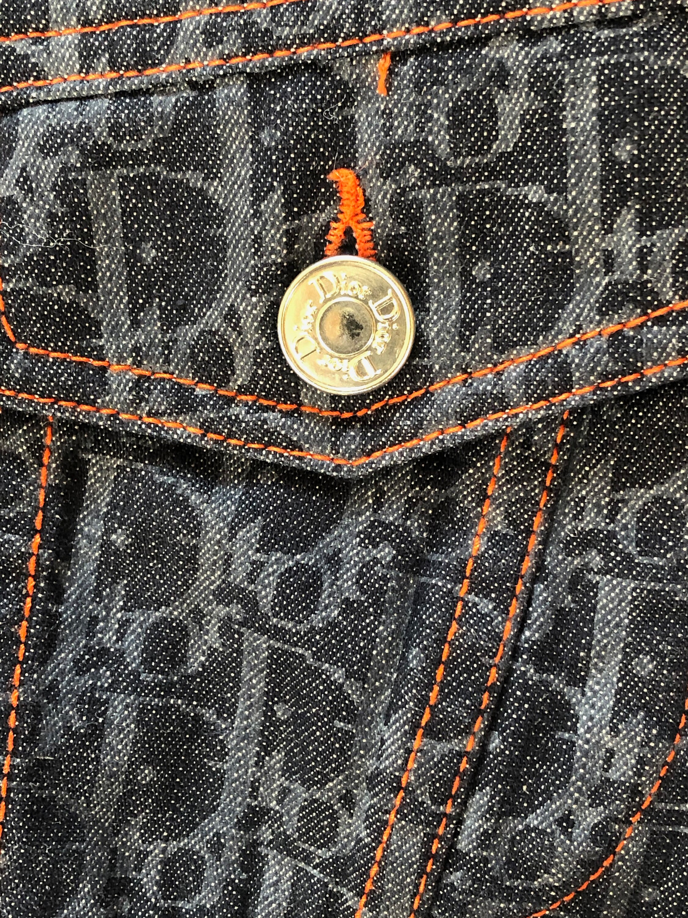 Vintage 90's CHRISTIAN DIOR Paris John Galliano Monogram Trotter