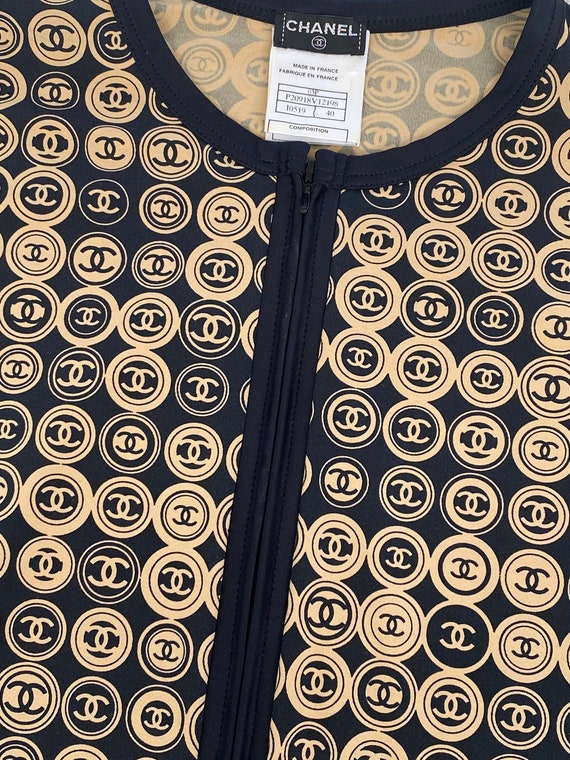 CHANEL  VTG CC Logo Old Medium Black Matelasse Quilted Shoulder Bag   BougieHabit