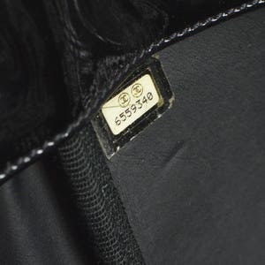 Vintage CHANEL XL Triple CC Logo Monogram Patent Leather Handbag Tote Shoulder Purse Bag X Large Size image 8