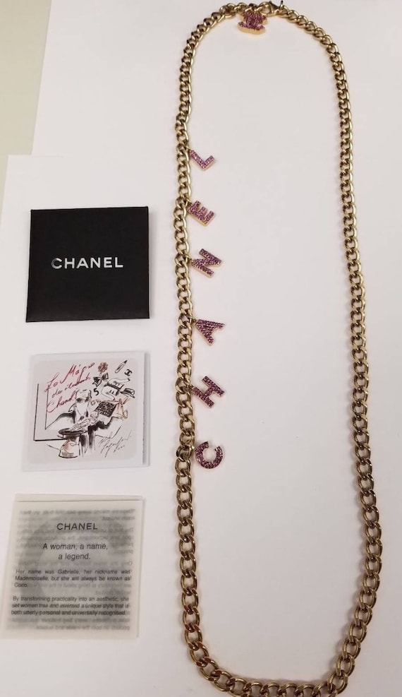 Chanel CC Heart Necklace 1993