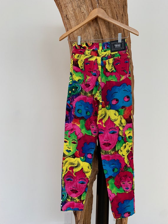 Aarzelen Authenticatie armoede Vintage 90's Gianni VERSACE Jeans Couture MARILYN Monroe - Etsy