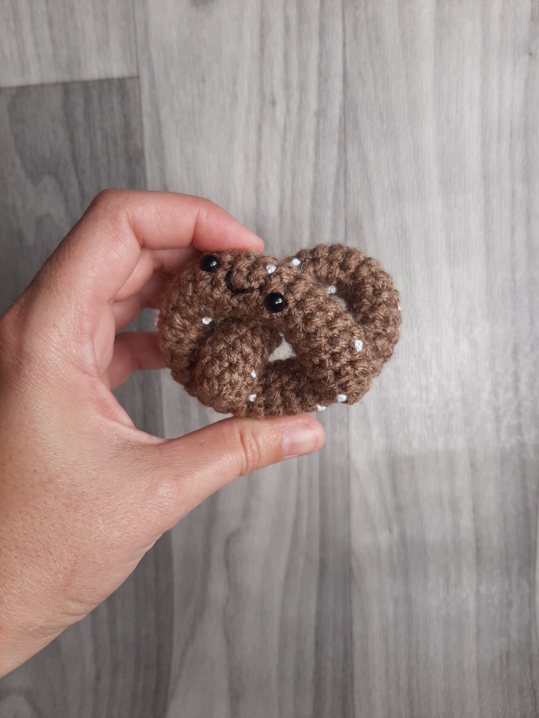 Mini Pretzel Plush Soft Toy Play Food Play Kitchen Food Play Vegetables ...
