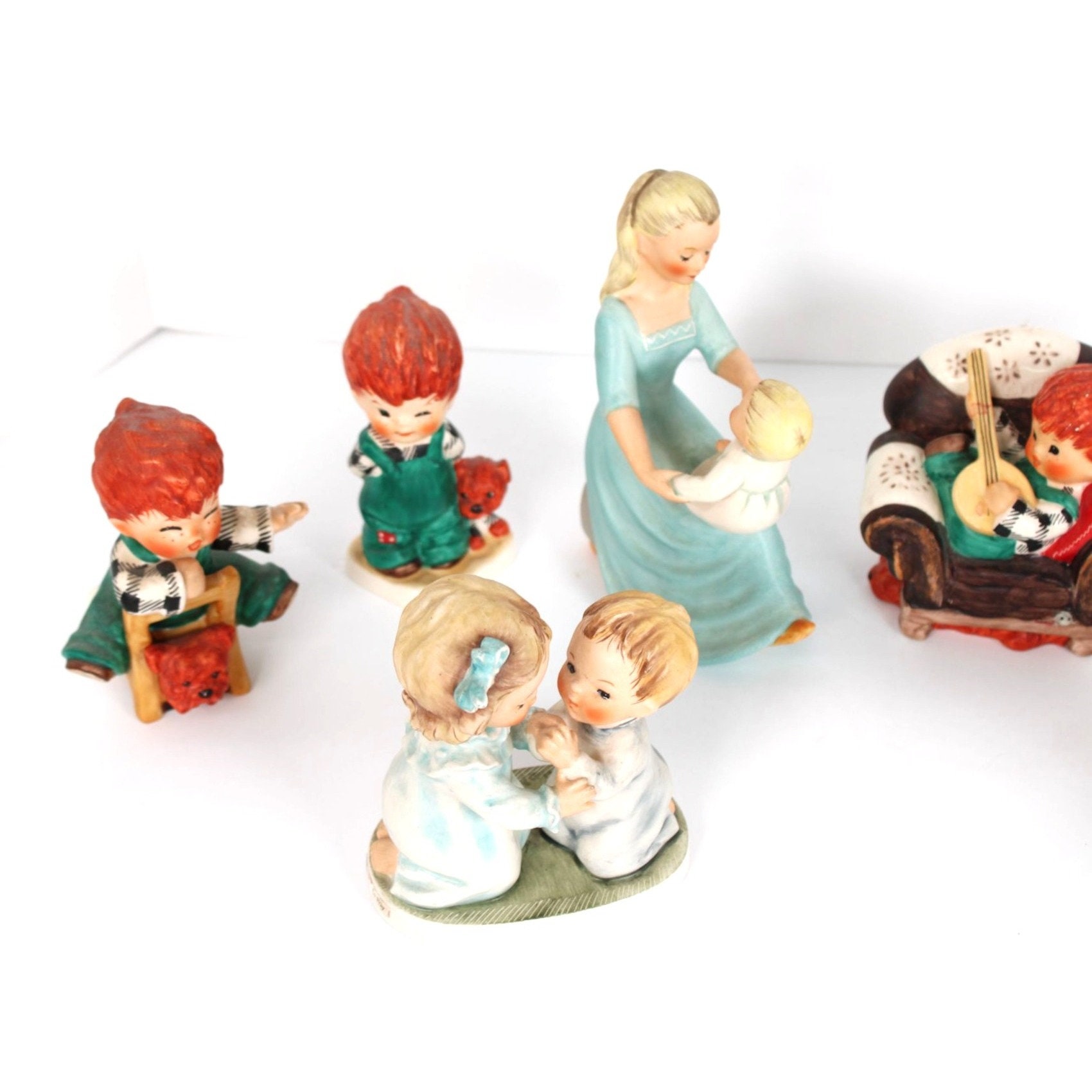 Lot of 7 Goebel West Germany Figurines Etsy